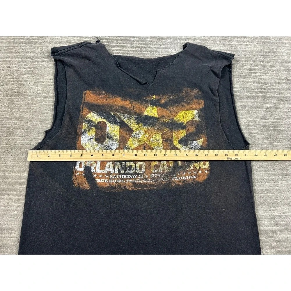Orlando Calling Shirt Mens Medium Black Concert Killers‎ Kid Rock Destroyed